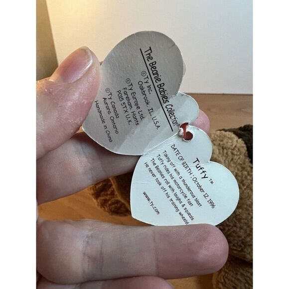 Ty Beanie Babies Tuffy (Terrier Dog) - Picture 8 of 8